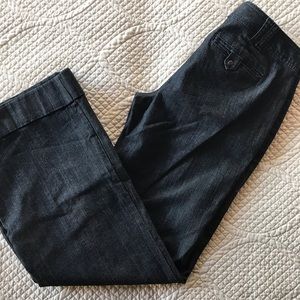 Ann Taylor Loft Cuffed Capri Jean